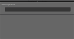 Desktop Screenshot of immobilier-gelas.com